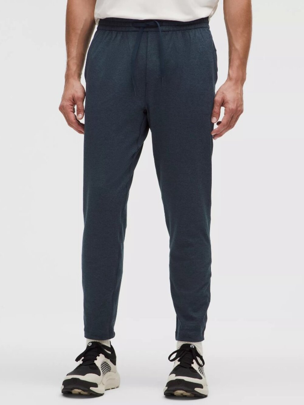 Lululemon Men's Soft Jersey Tapered Pant - Heathered Navy